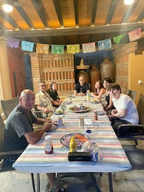 Outside Patio located beside the Pool