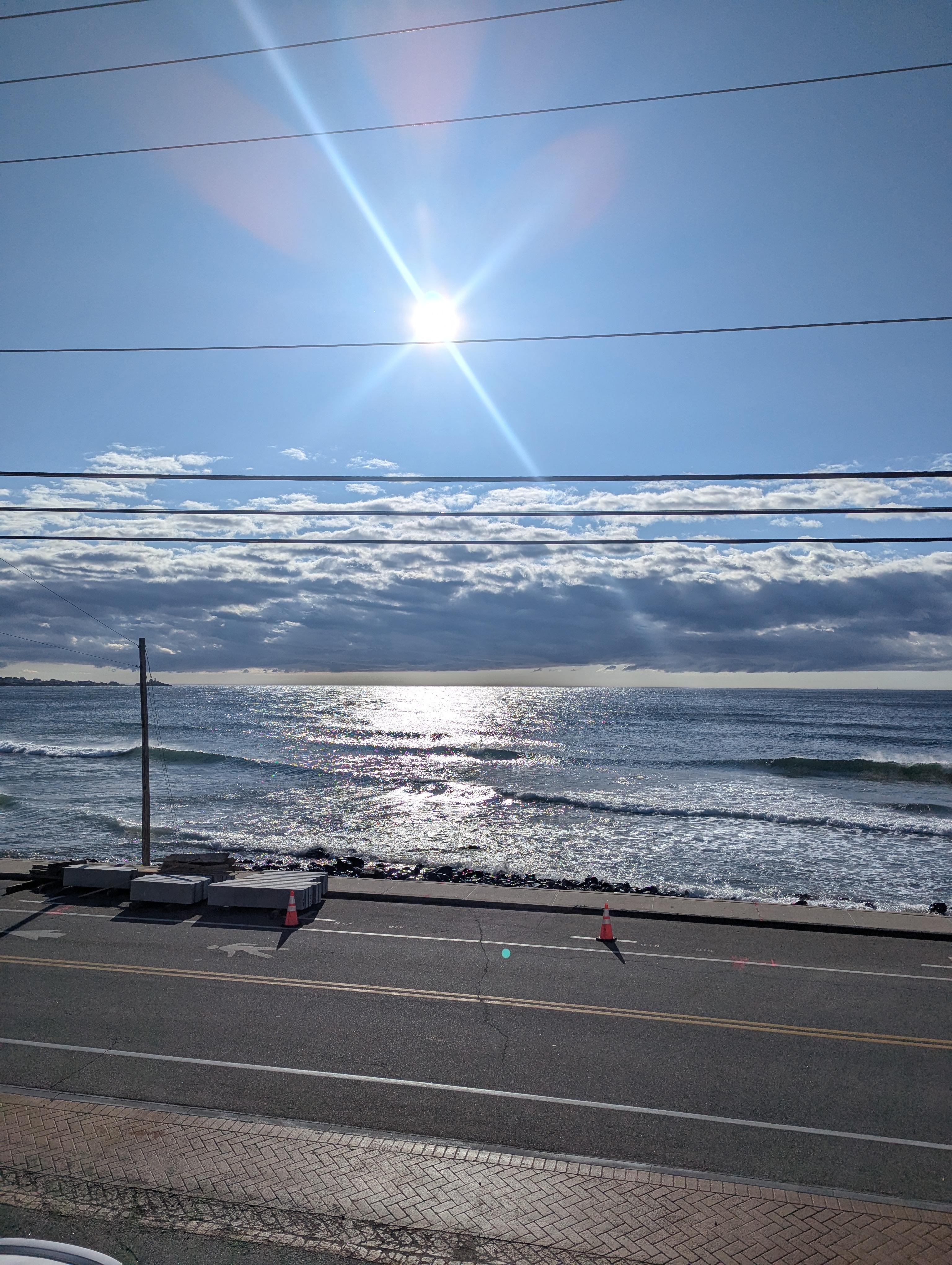The view from our balcony