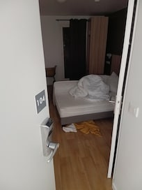 When we opened the door to our first room