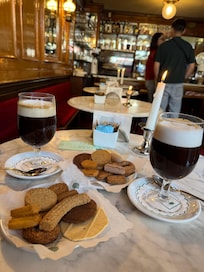 Bicerin! At a 260 year old cafe, around the corner