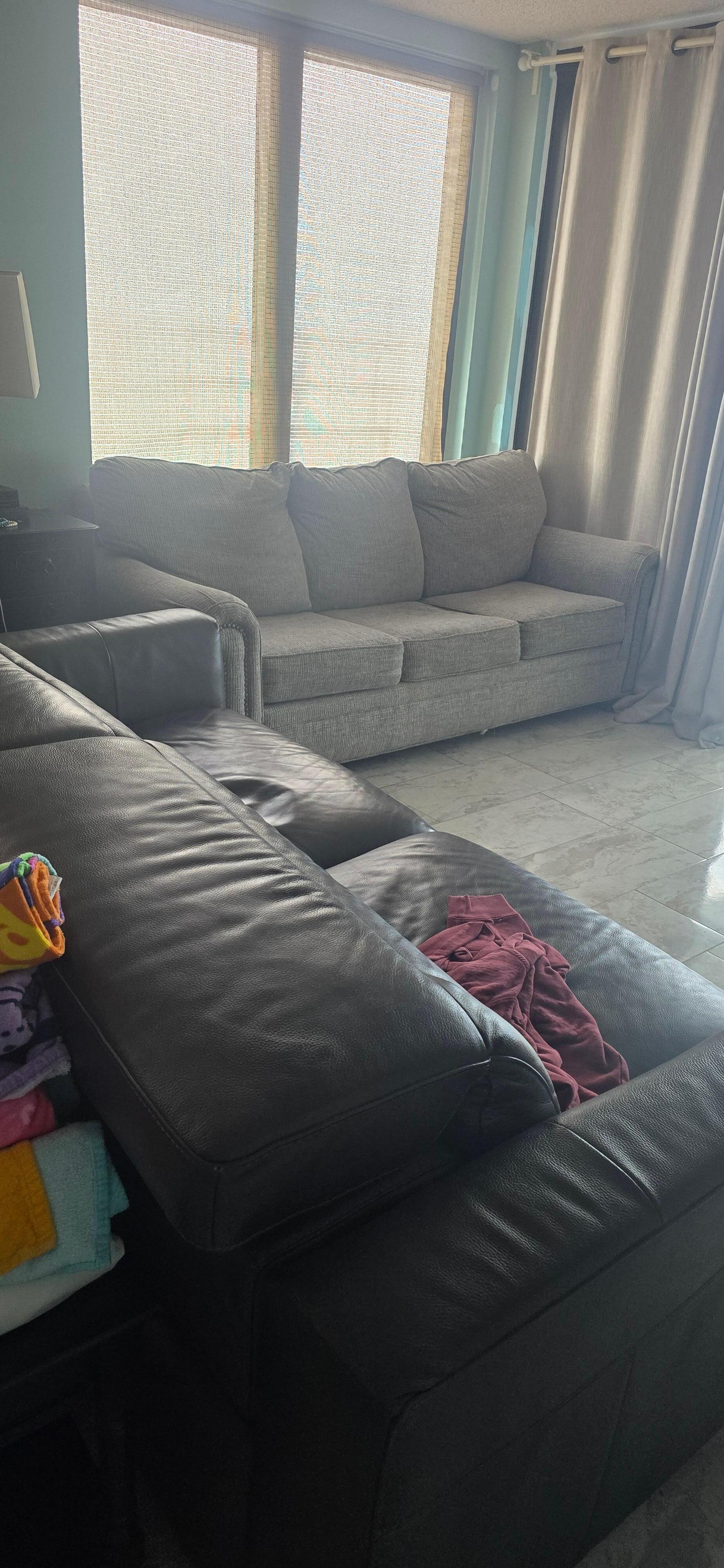 Worn out furniture
