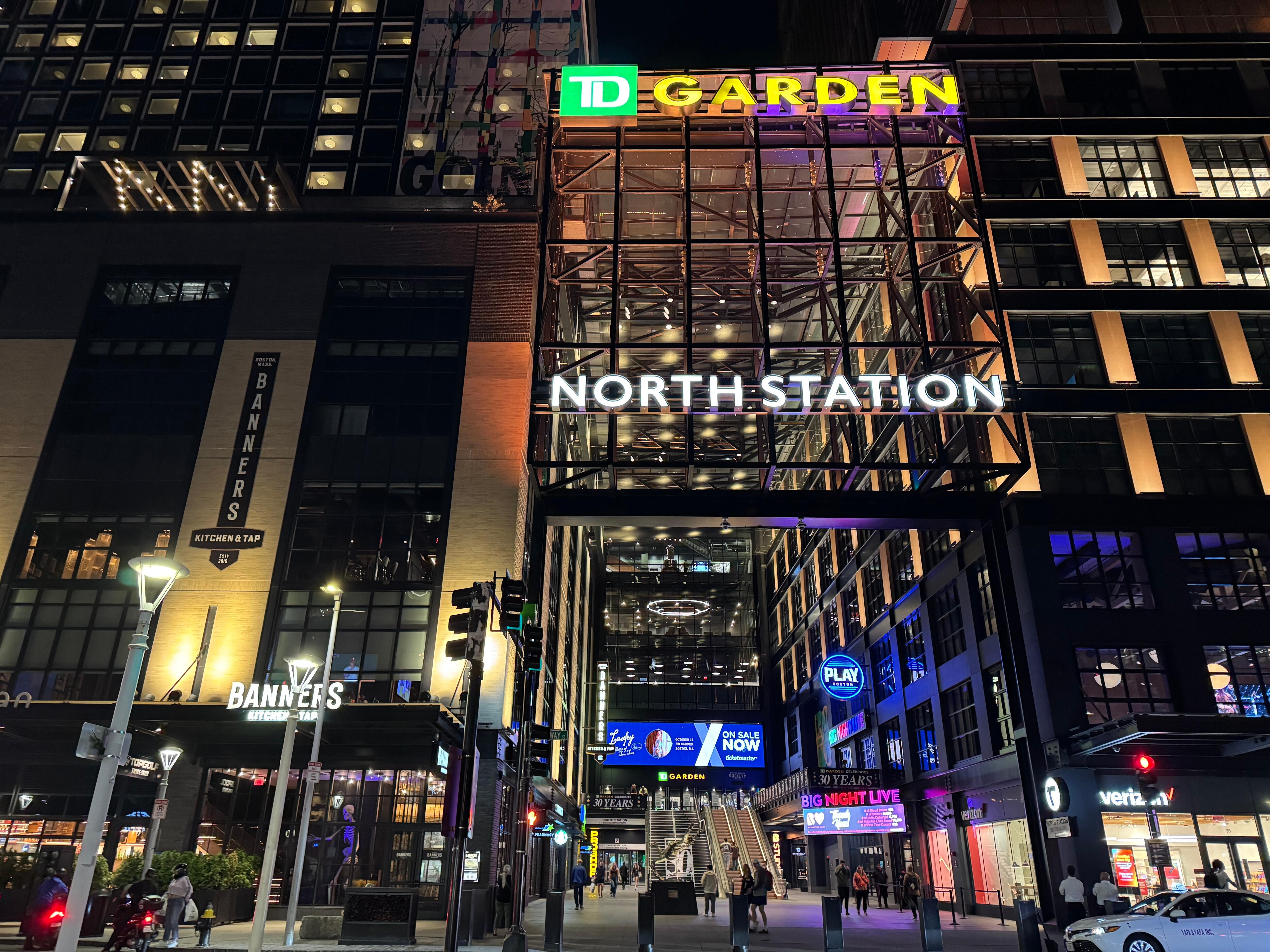 Next to North station