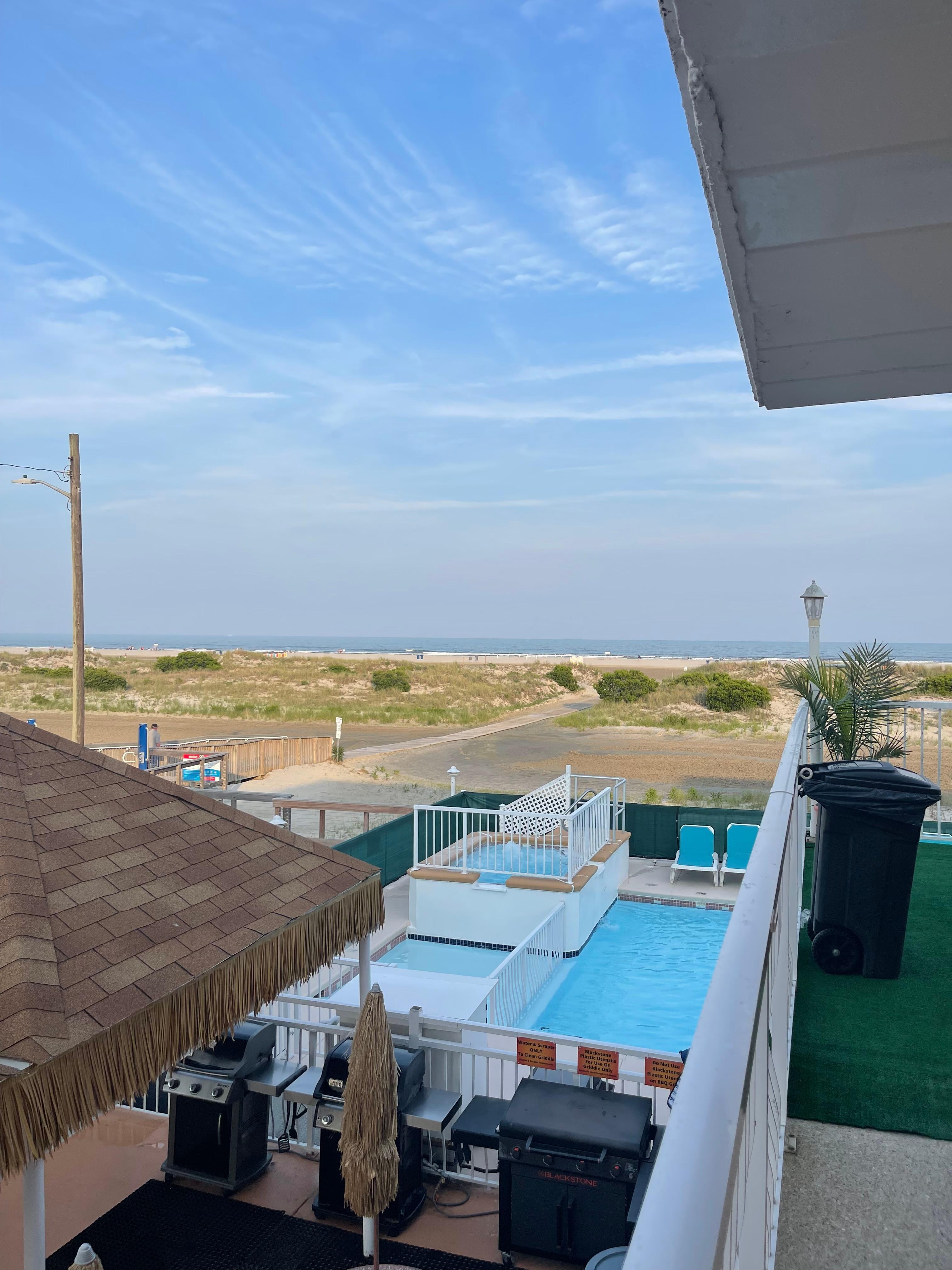 Ocean front beach 
