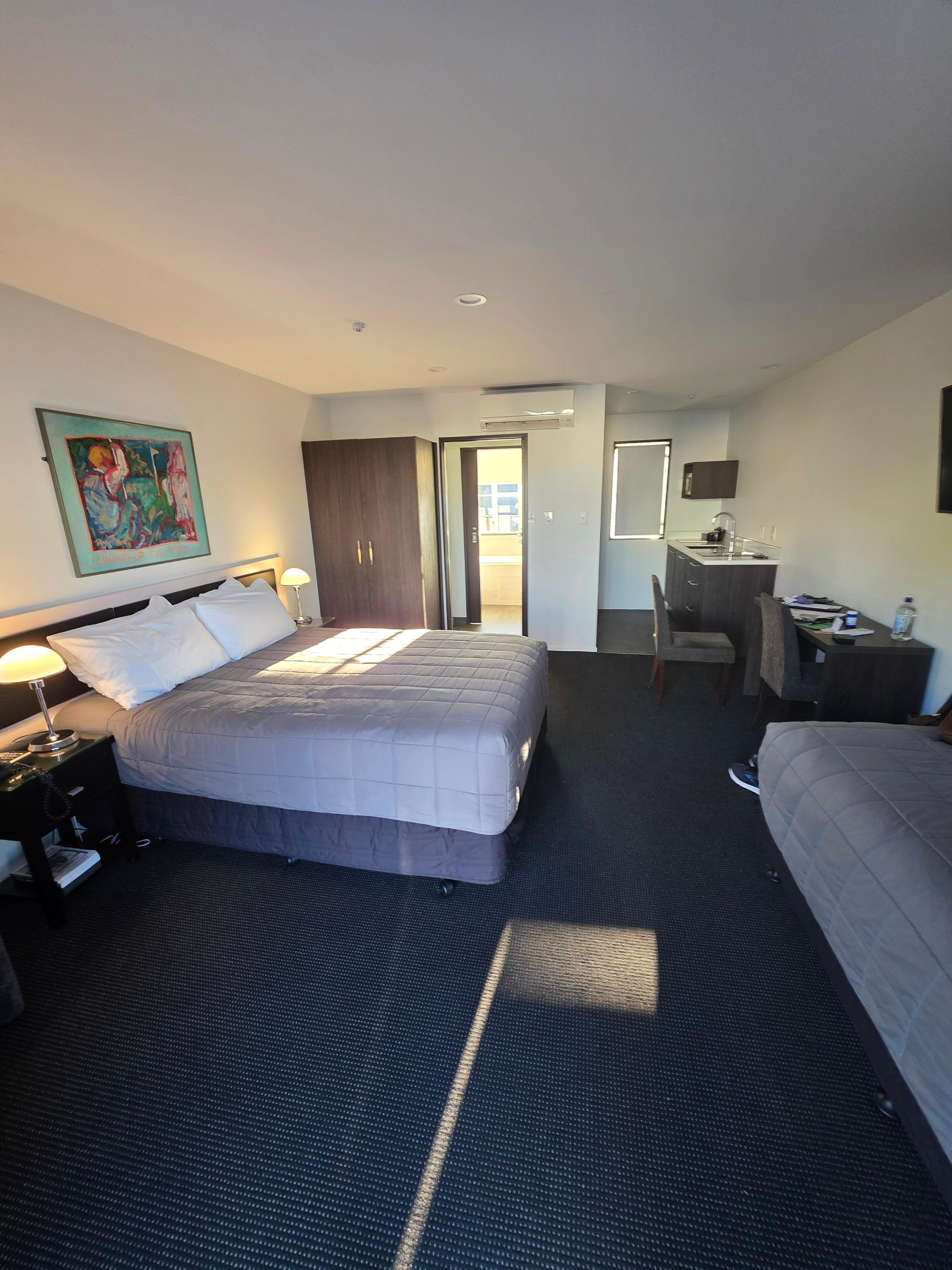 My room with spa bath.