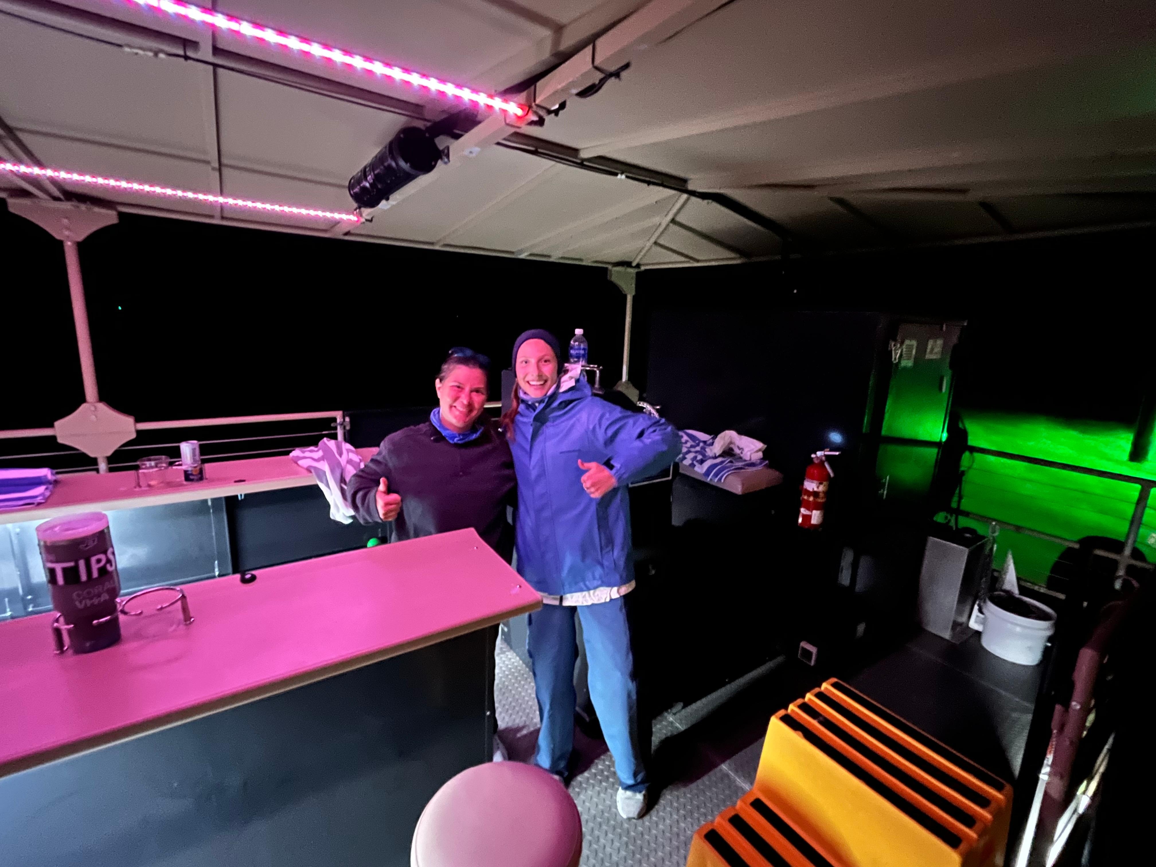 Jen and Bree on the run runner! Great time and felt super safe! 