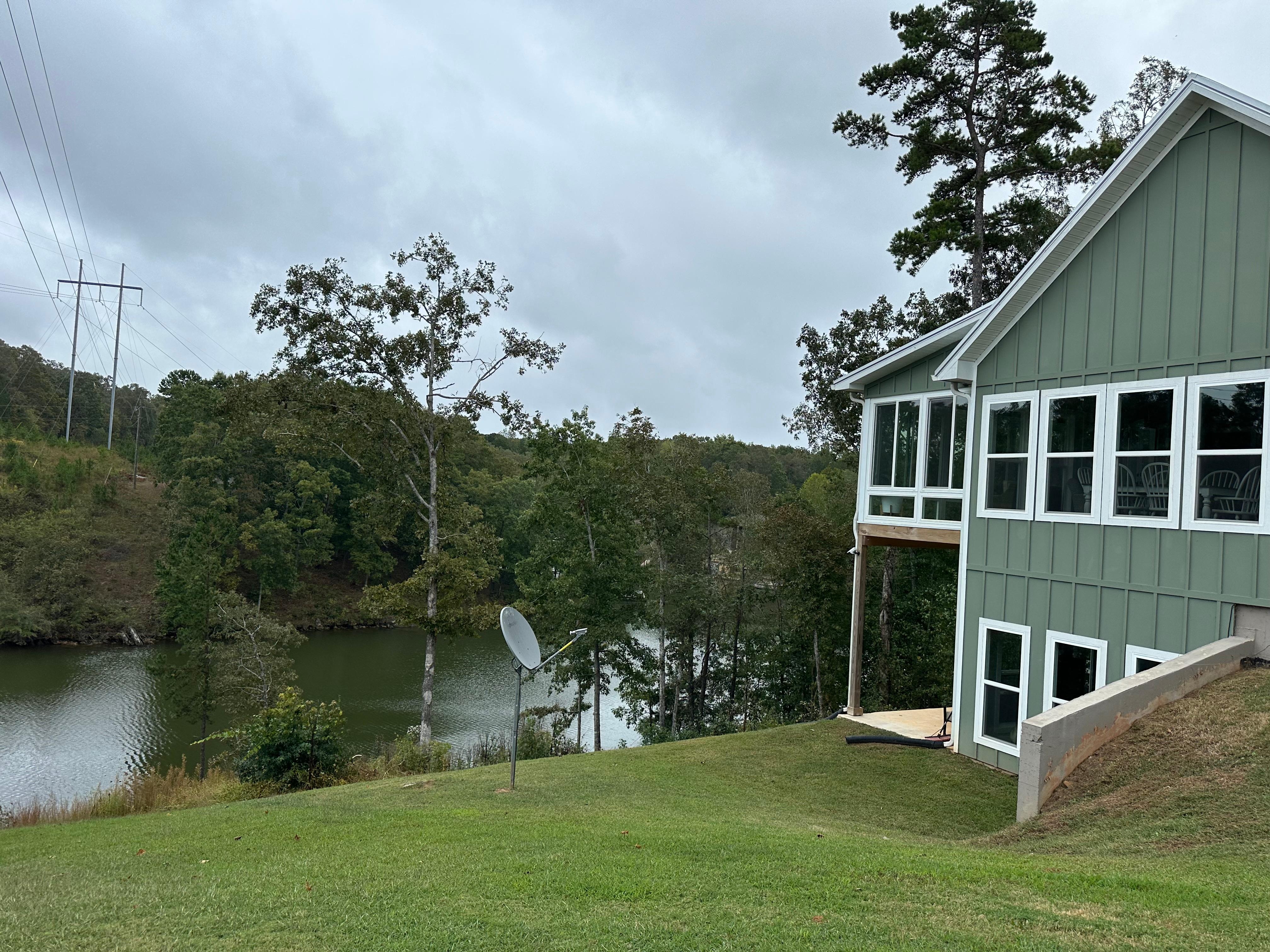 Side of the house view 