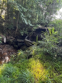Waterfall of the trail
