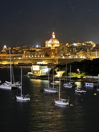 Night view from the room