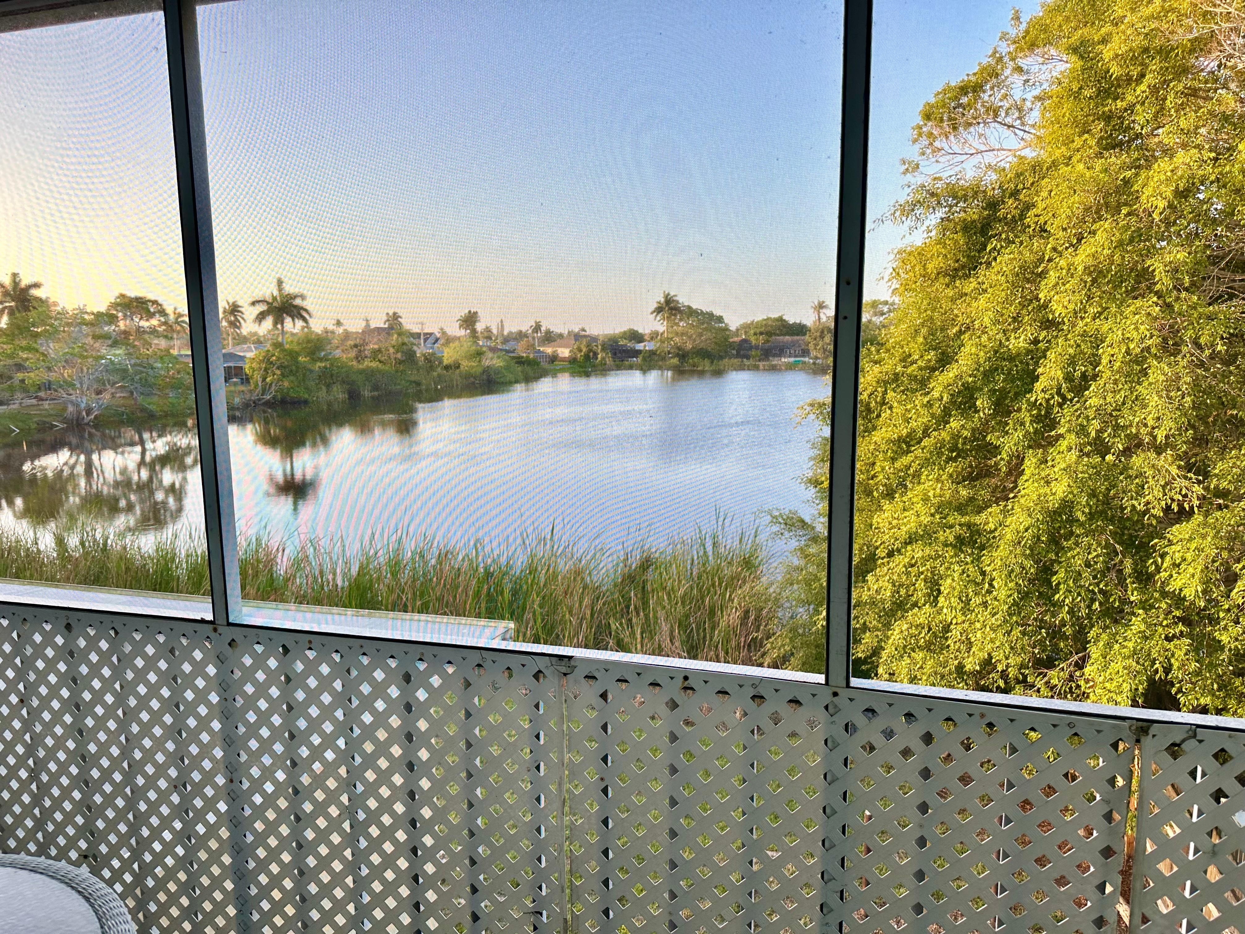 View from the bedroom.