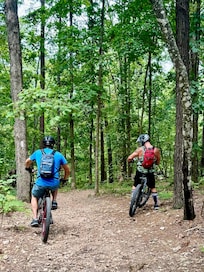 Mountain biking