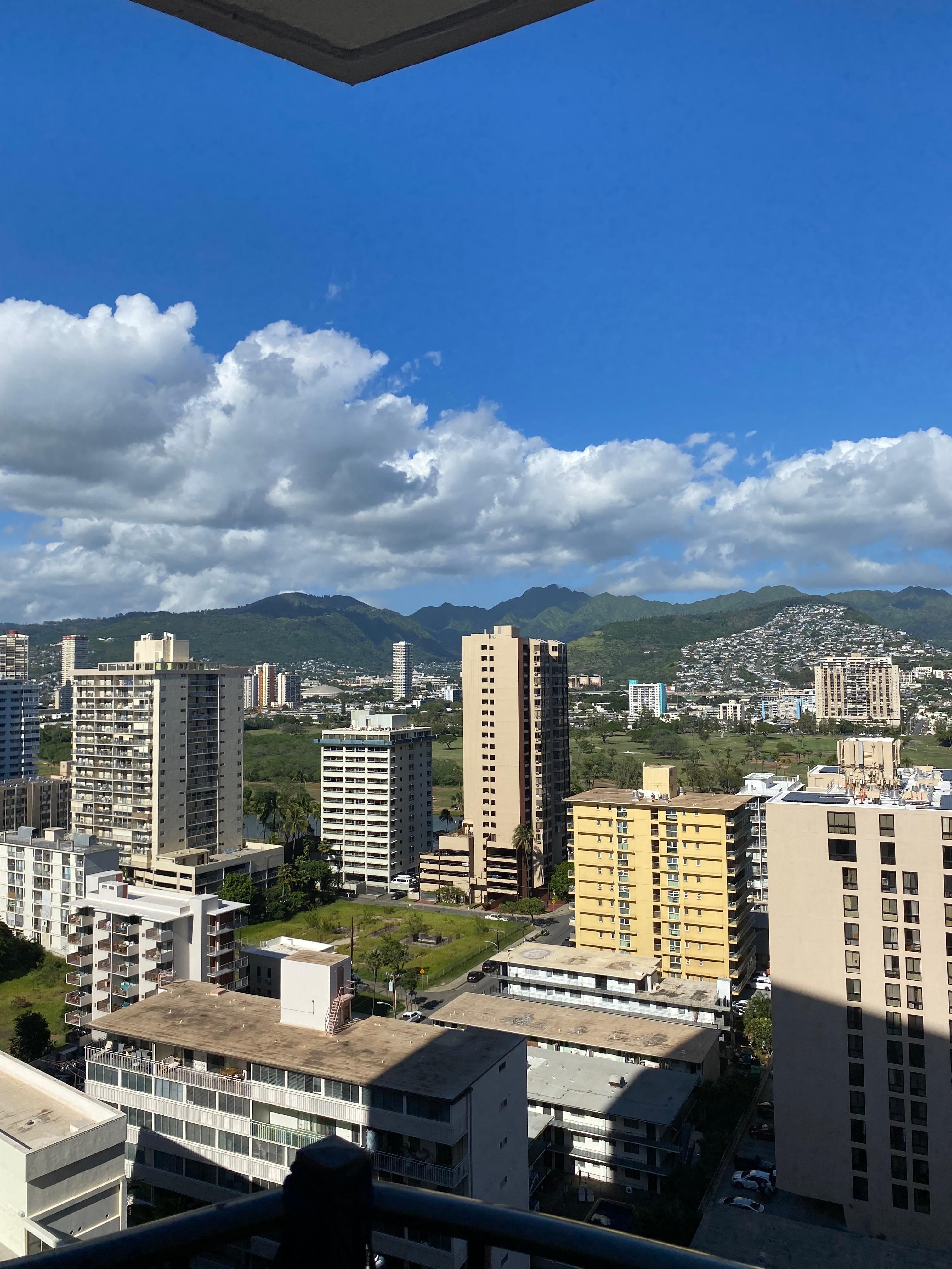 View from the balcony of our hotel