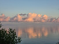 The dock at sunrise