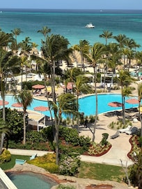 View from our room.