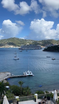 The view from our room 1822 on the eighth floor floor. Upgrade, you will not be disappointed.