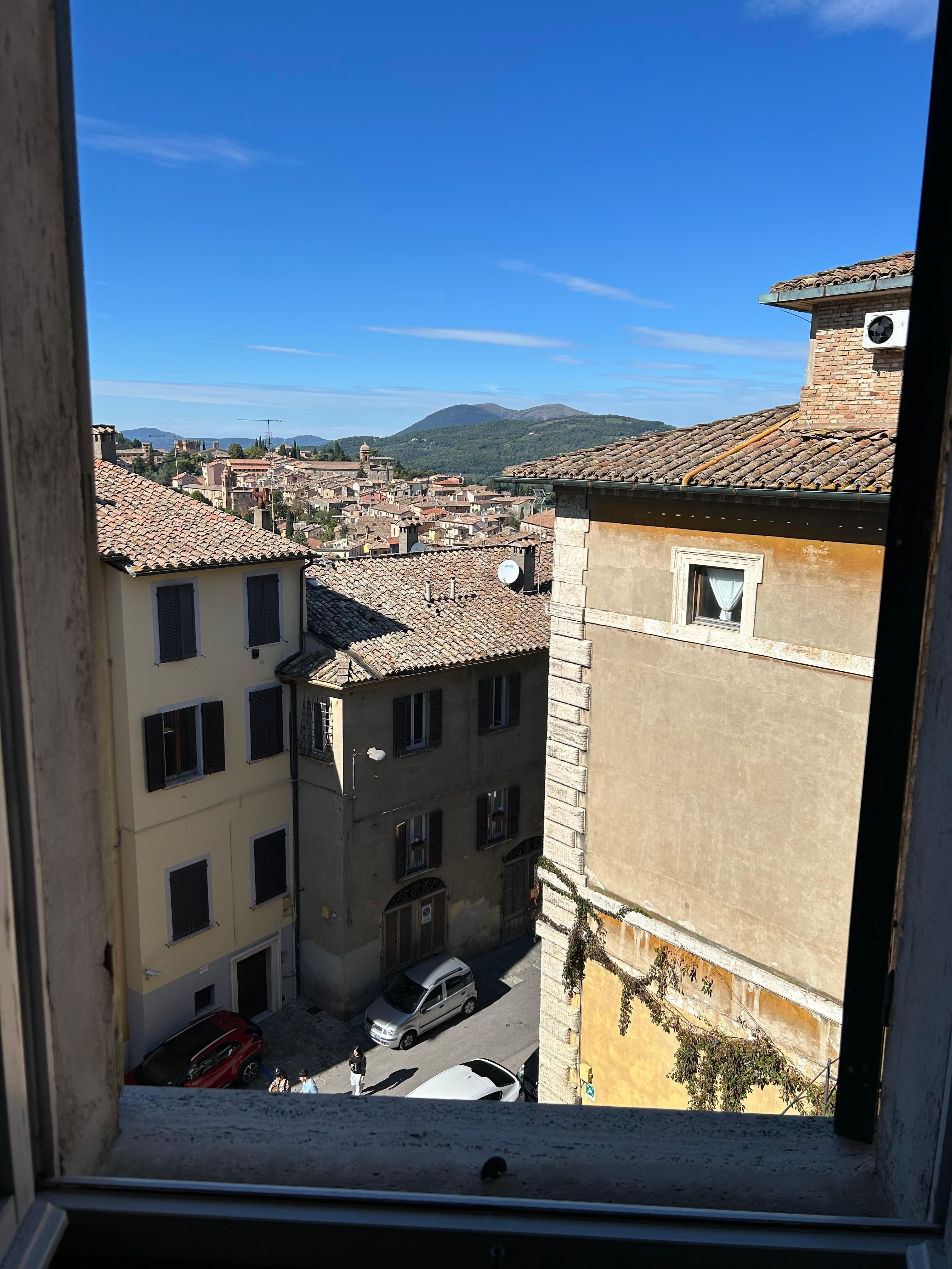The literal window on Perugia!