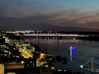 Lights on the bridge