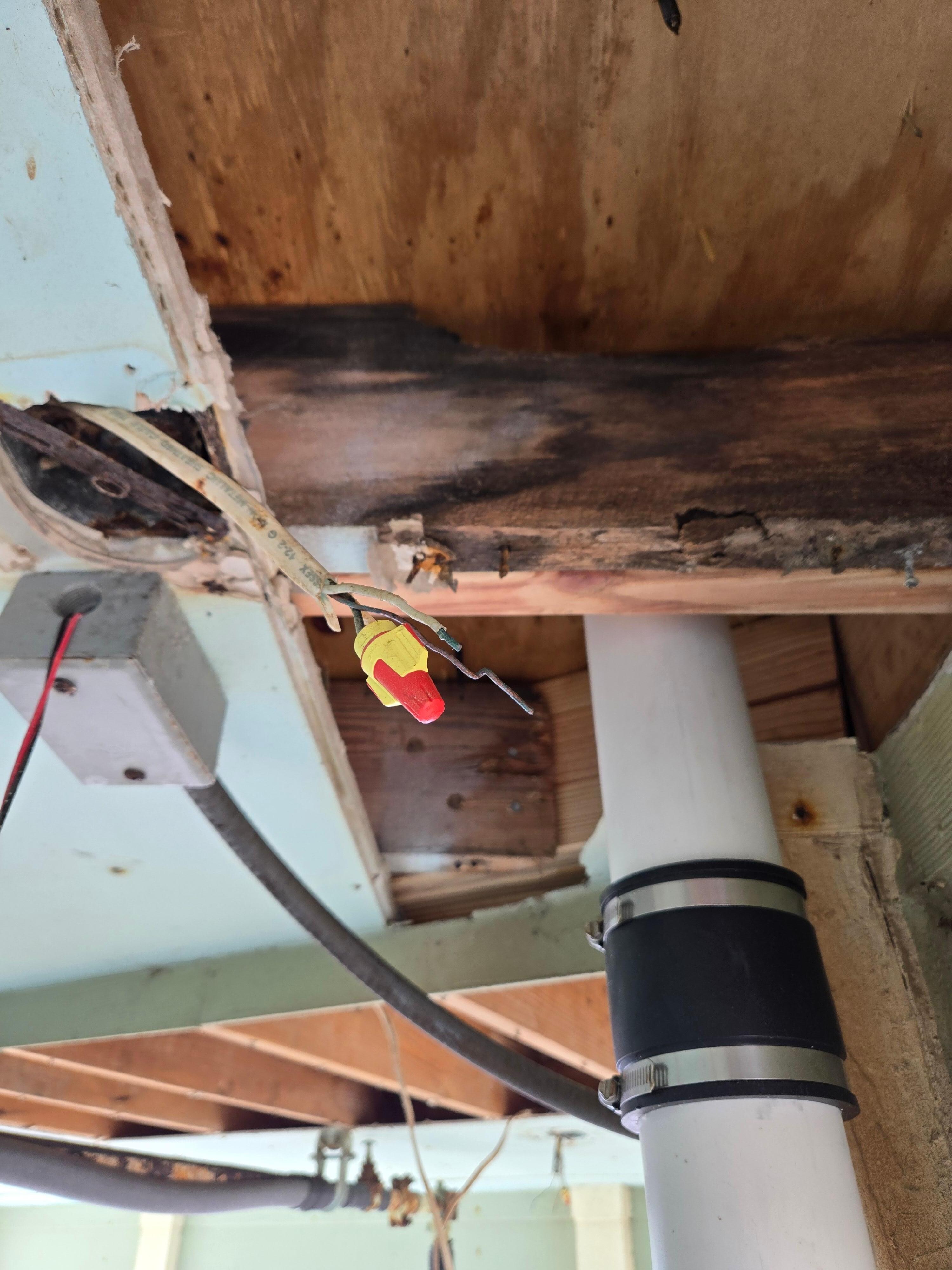 Yes,  that's exposed electrical wire