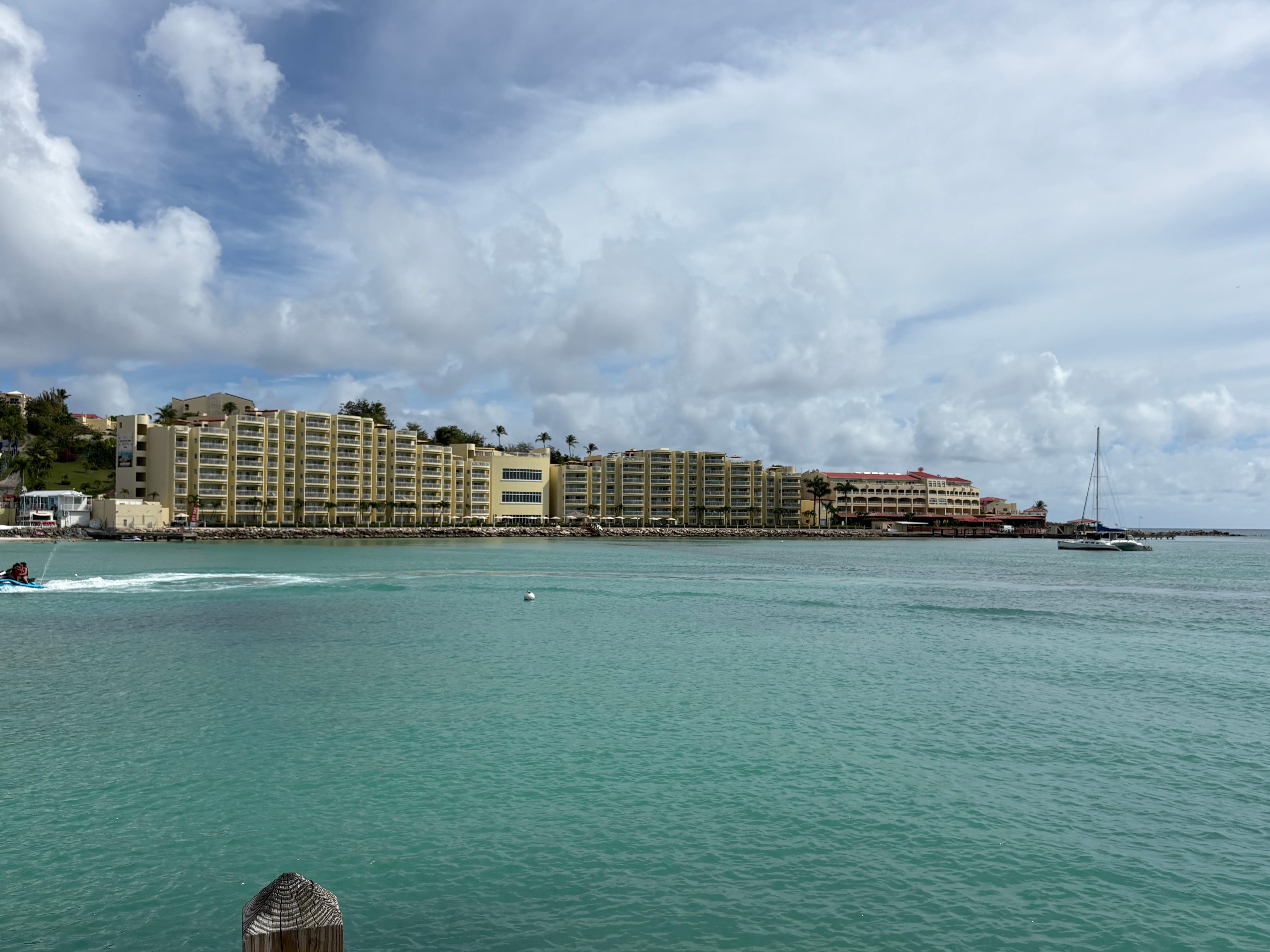  Jew of part of property but especially our marina room. Ten minute walk from property to this picture. 