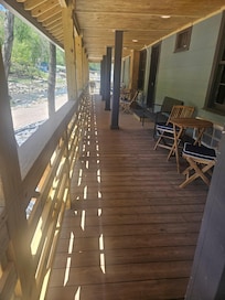 Back porch replaced and still standing strong