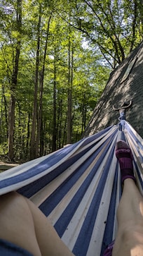 The other view from the hammock