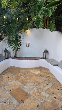 One of 5 patios