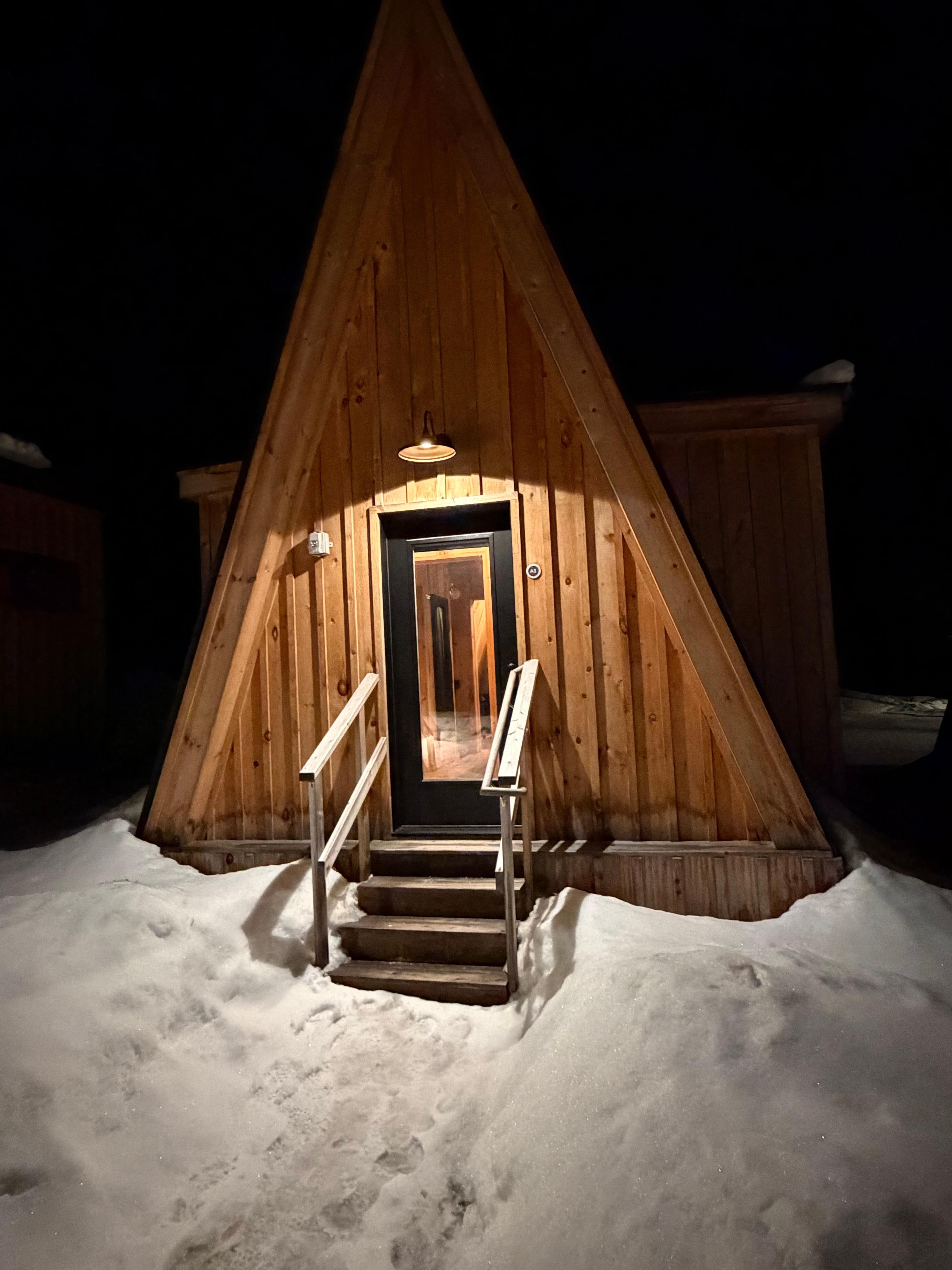 Entry of the cabin