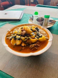 ローカルフードの筆頭、アガトゴ。優しい味でお腹いっぱいになります。