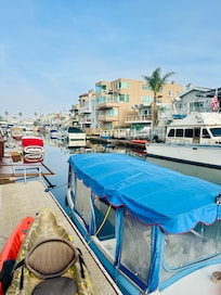 Daytime on the dock.