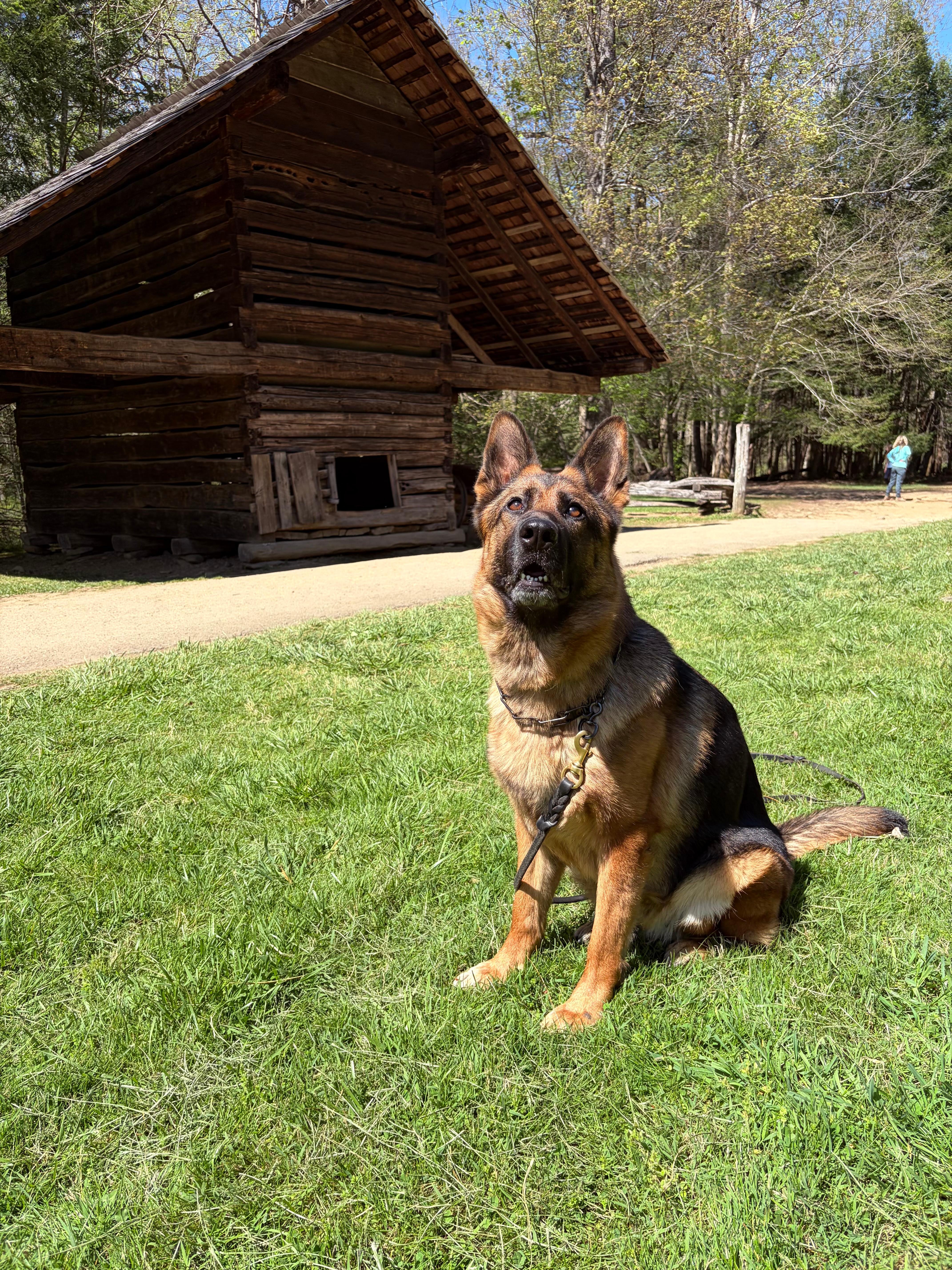 Welcome center at Cades Cove community 