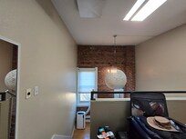 Upstairs bedroom looking toward window