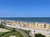 Beachview from the balcony in our room.