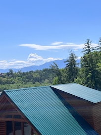 Great view from upper porch.