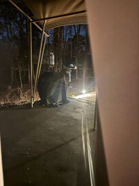 This is taken from the hot tub. As you can see it is open to everyone. It made it less relaxing