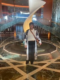 One of the many beautiful areas by the lobby