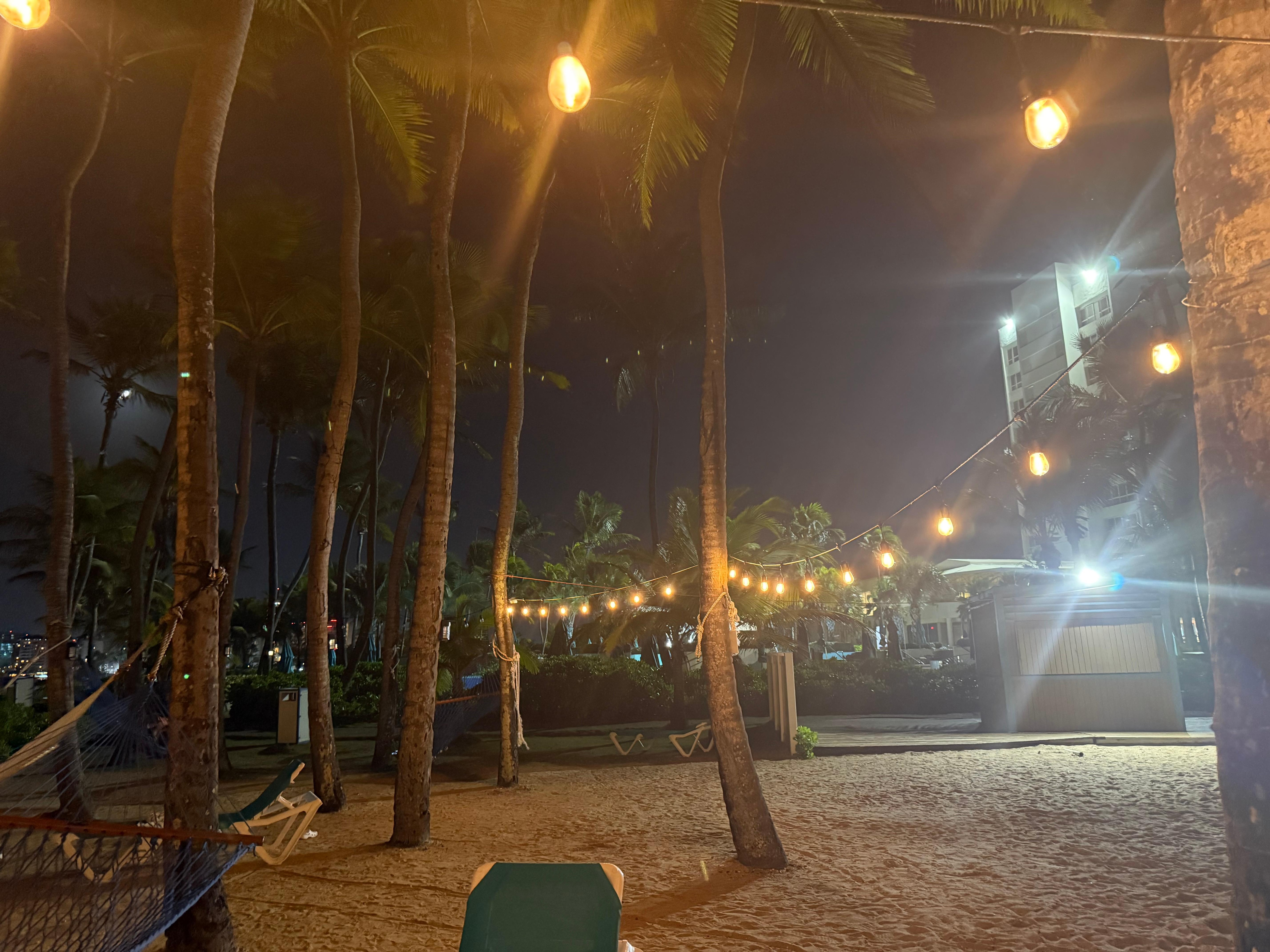 The hammock area closes at 10pm