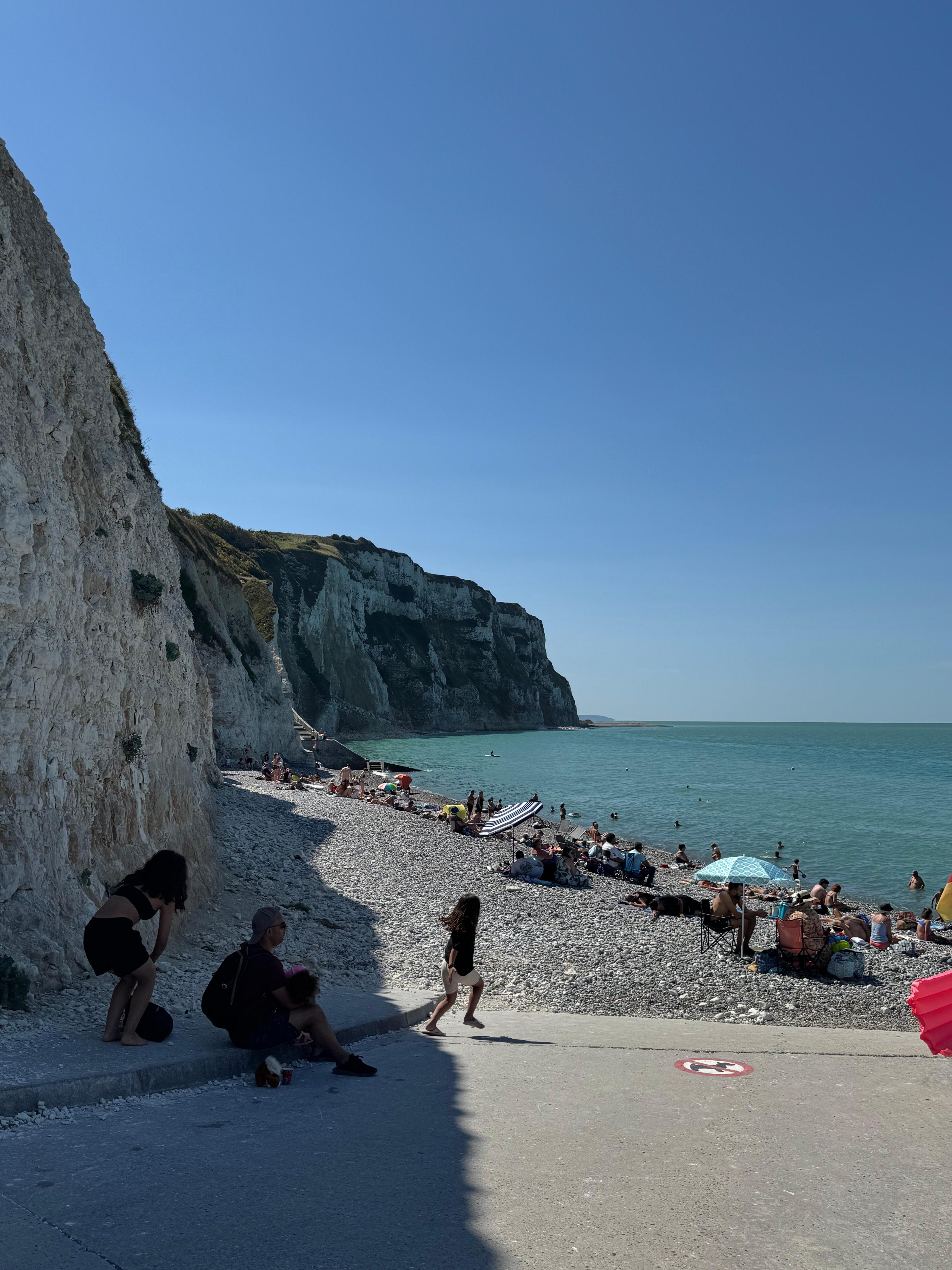 En contrebas du gite