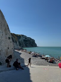 En contrebas du gite