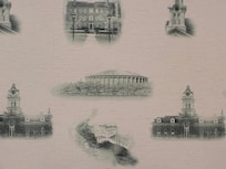 Loved the wall covering.