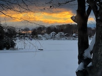 A magnificent Dawning morning our First day