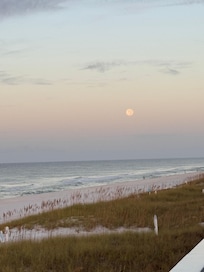View from top deck balcony