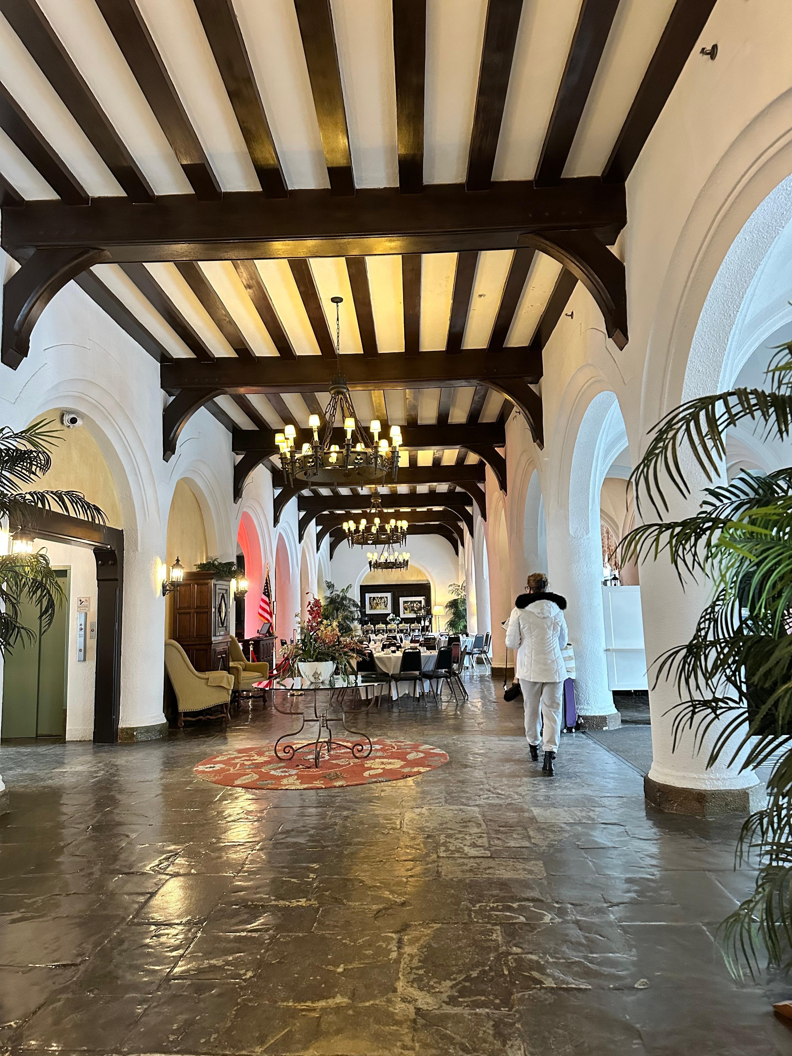 The lobby