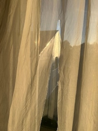Old curtains