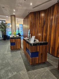 Reception desk