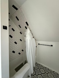Second floor shower