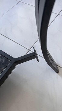 Broken coffee table