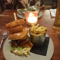 Lovely evening meal.