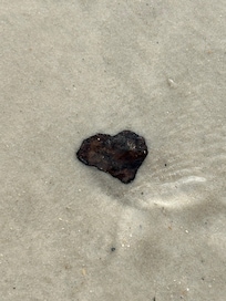 Hearts in the sand