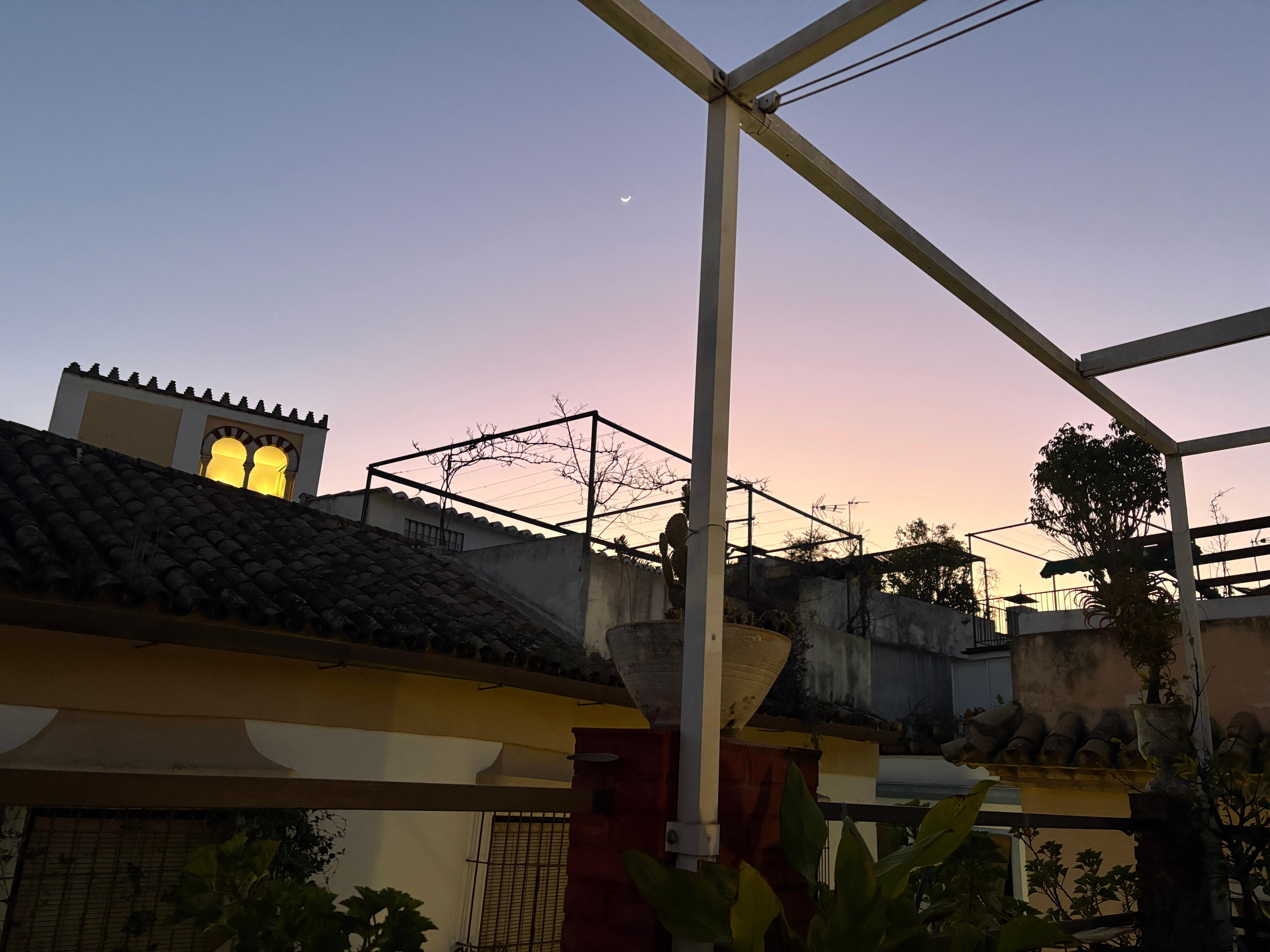 Evening on the terrace