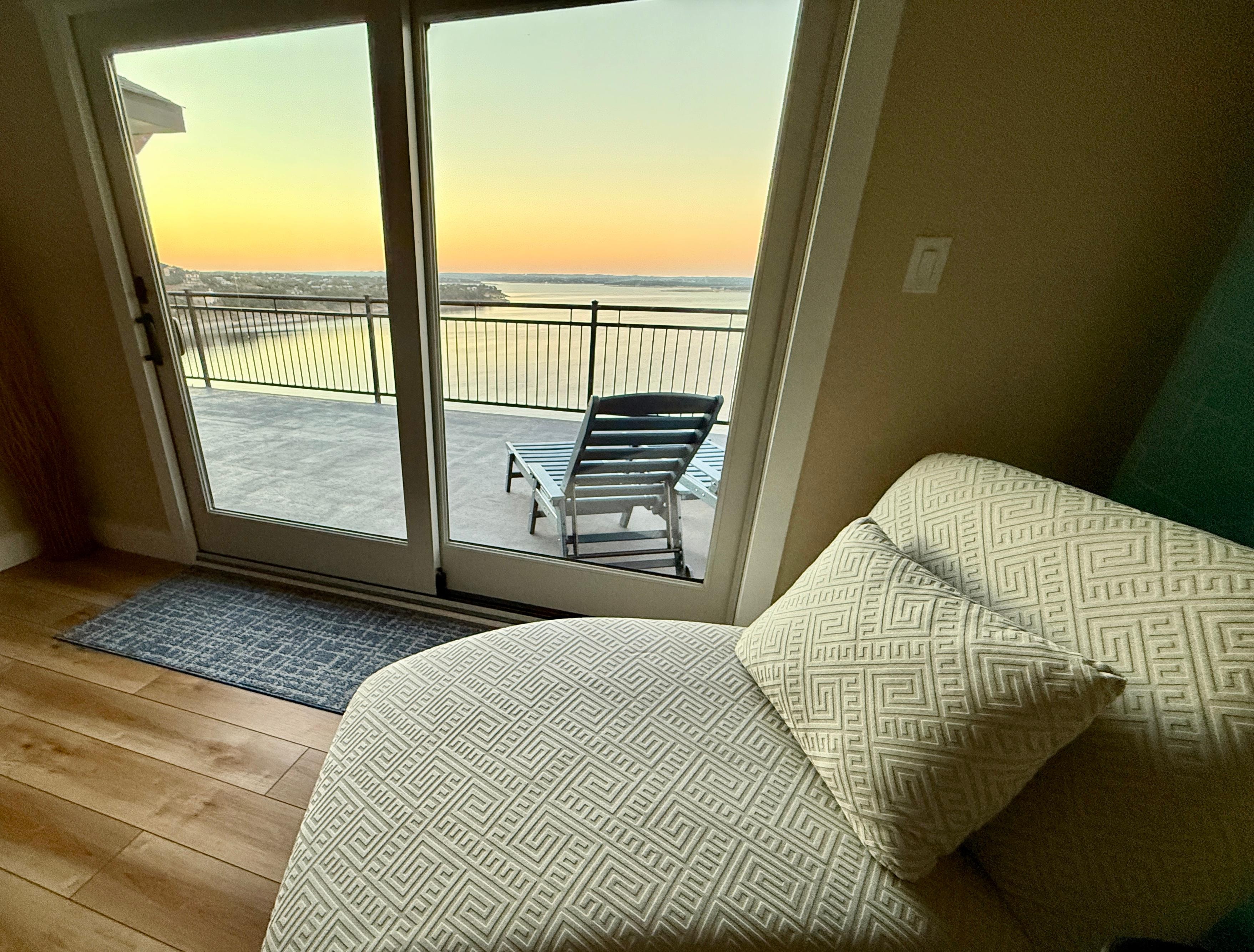 View from the master bedroom