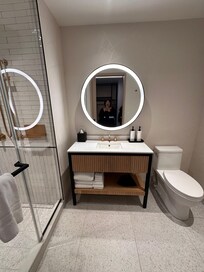 Bathroom was the best part. Plenty of space.